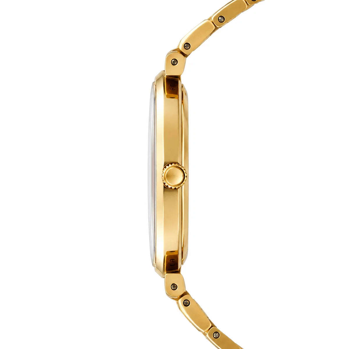 KIMIO Minimalist Edition | Shimmer Dial Open-Link Metallic Bracelet Quartz Watch