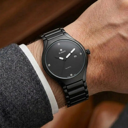 Rado True Elegance Series | Sleek Minimalist Dial with Glossy Link Bracelet
