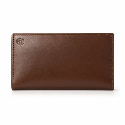 TIMAS Premium Long, Leather Executive Wallet with Wooden Box