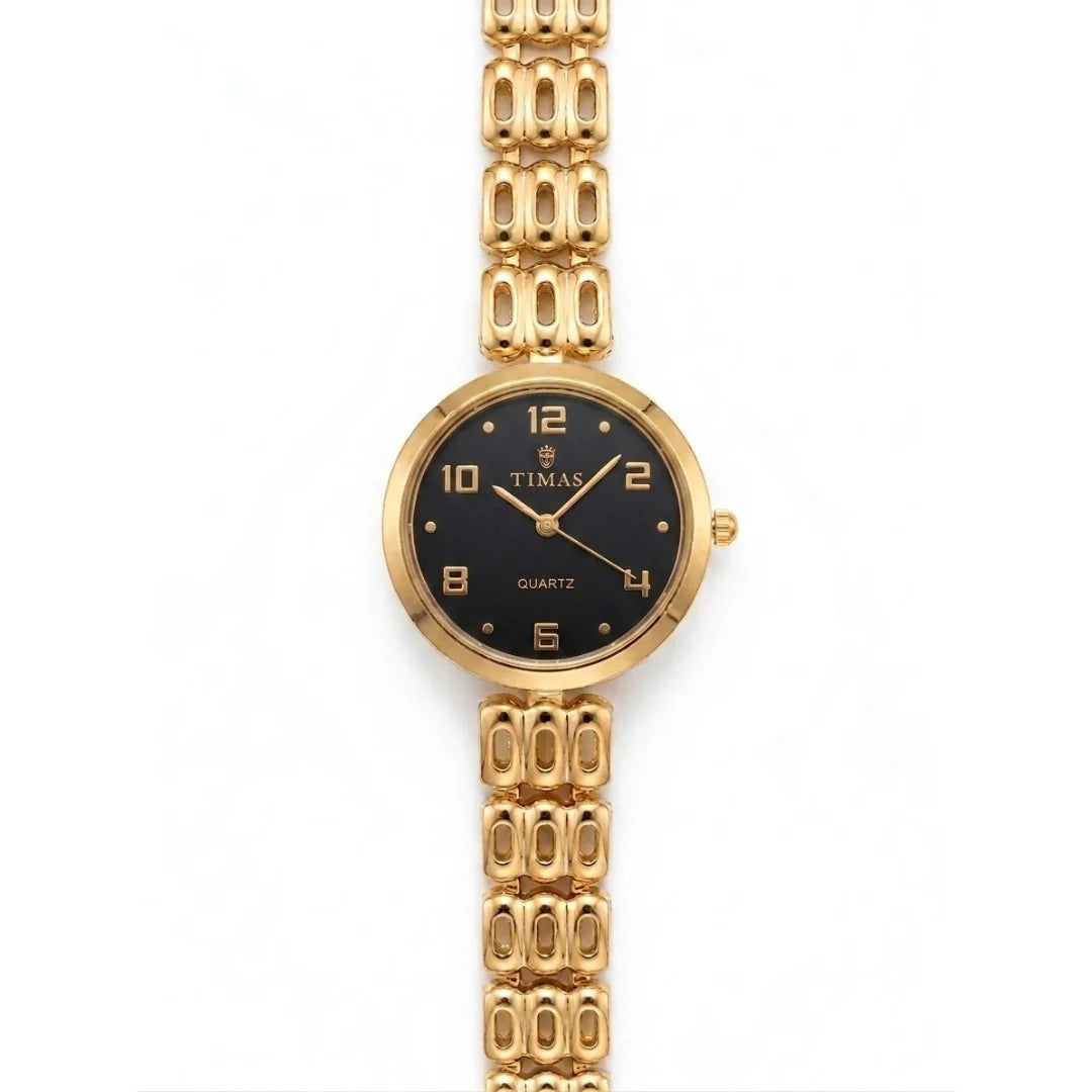 TIMAS Petite Jewelry Edition | Cut-Out Link Bracelet Women's Quartz Watch
