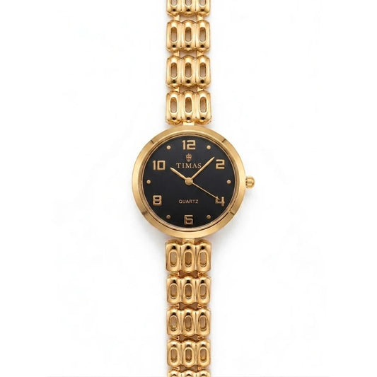 TIMAS Petite Jewelry Edition | Cut-Out Link Bracelet Women's Quartz Watch