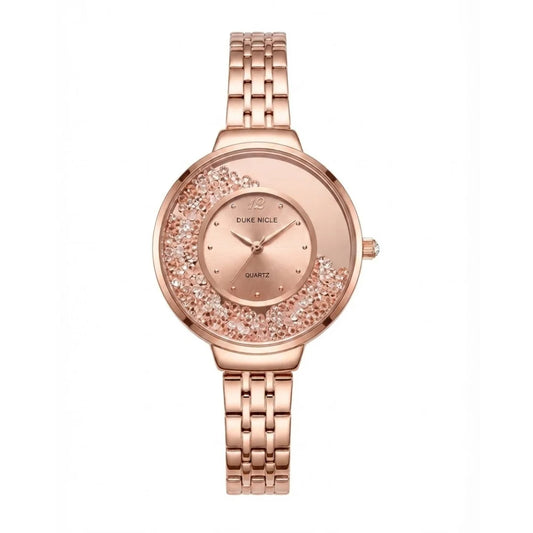 DUKE NICLE Floating Crystal Edition | Floating Element Dial Women's Quartz Watch (AWDL-00280)