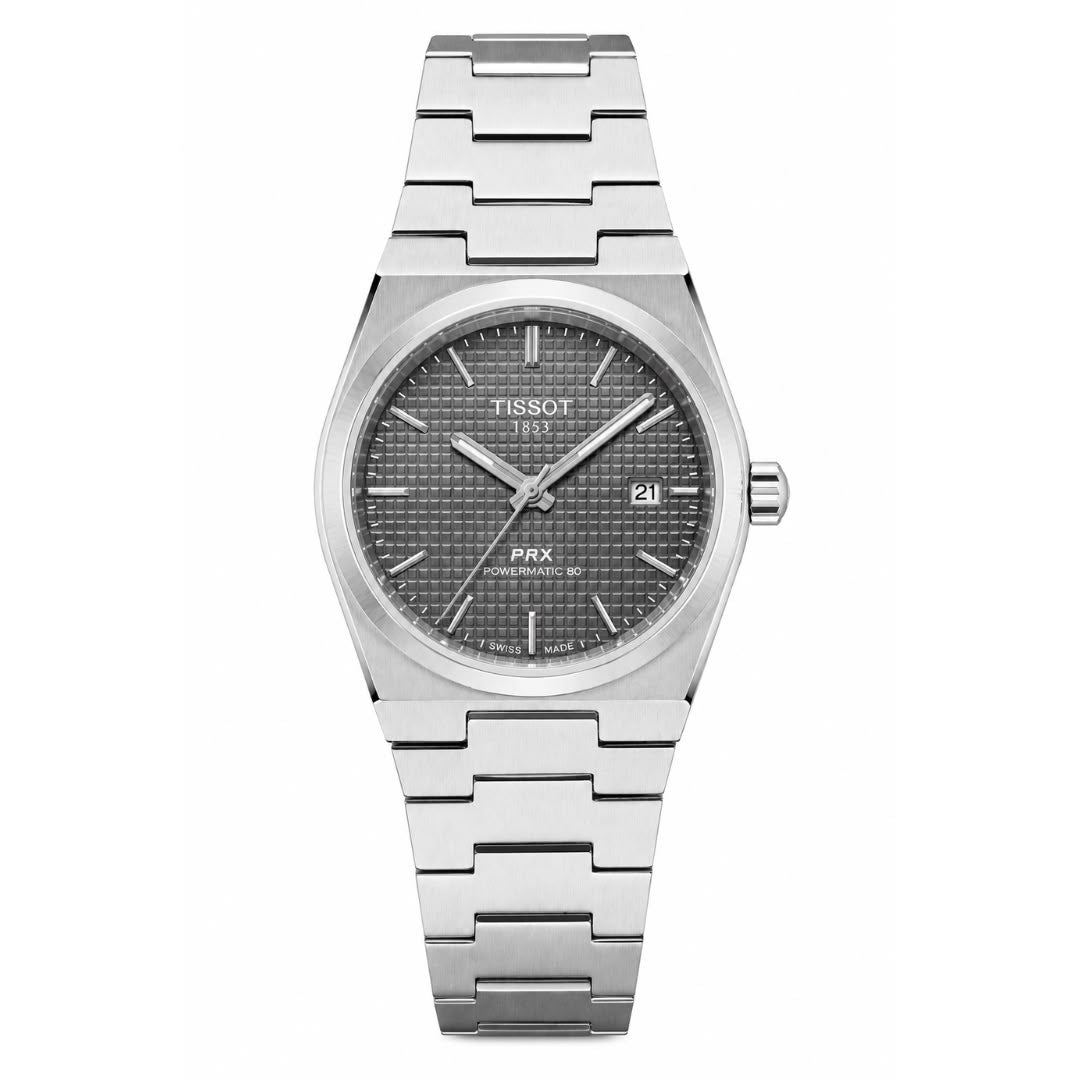 TISSOT PRX Style Edition | Textured Dial Integrated Bracelet Quartz Watch