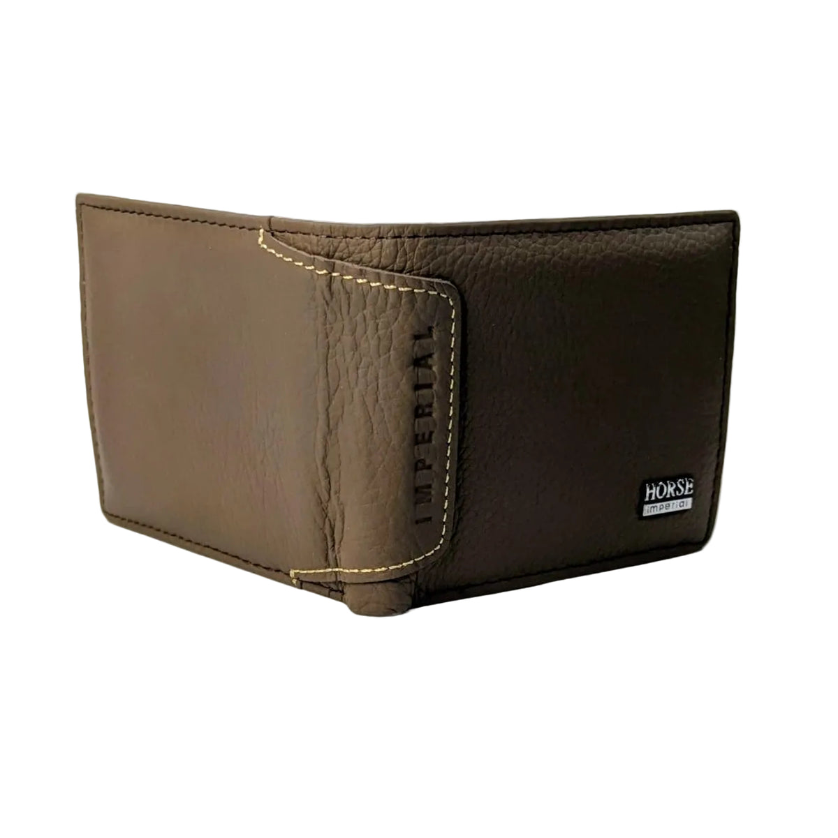 HORSE Imperial Premium Brown Leather Bifold Wallet | Classic Men’s Luxury Wallet