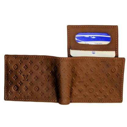 TIMAS Premium Brown Leather Bifold Wallet | Men’s Classic Wallet