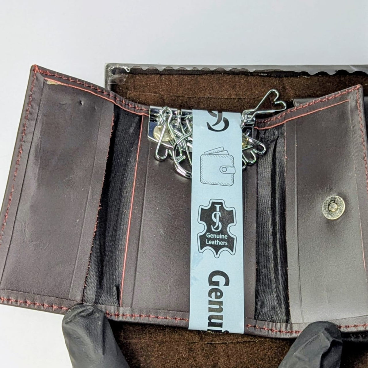 Executive Original Leather Key Wallet | Multi-Card & Key Holder Case