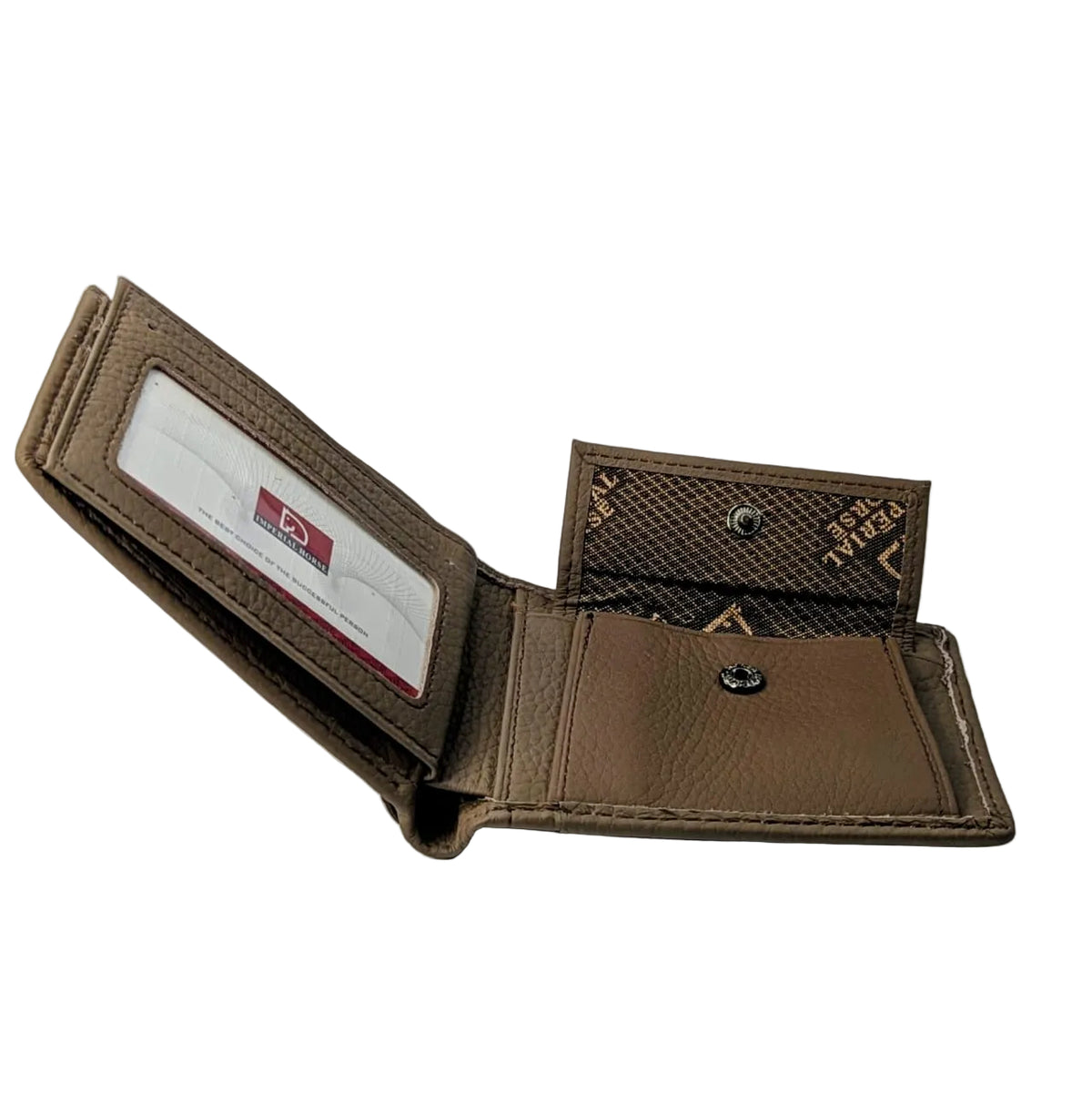 HORSE Imperial Premium Brown Leather Bifold Wallet | Classic Men’s Luxury Wallet