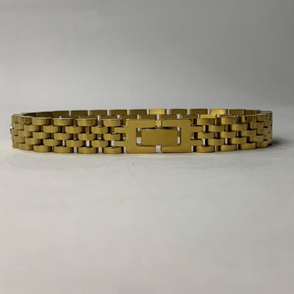 Jubilee Emblem Series | Iconic Multi-Link Bracelet with Regal Hardware Accents