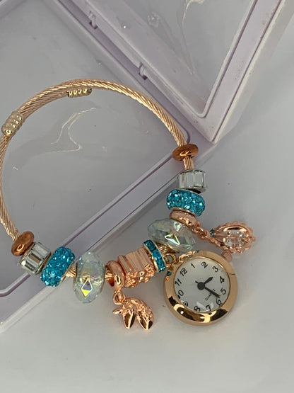 Women's Luxe Bangle Quartz Wristwatch