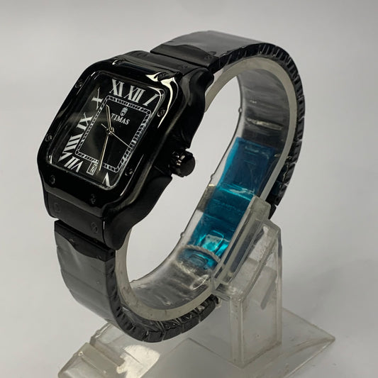 Timas Santos Dumont Inspired | Iconic Square Dial Stainless Steel Quartz Watch