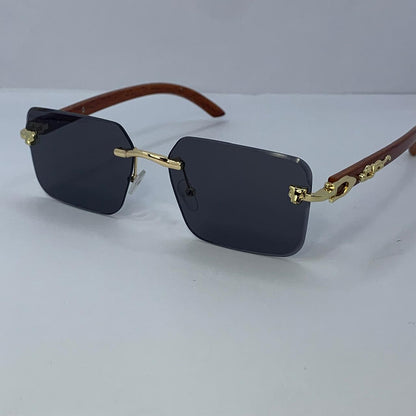 Cartier BO-96465 Wooden Frame Sunglasses | Premium Classic Design