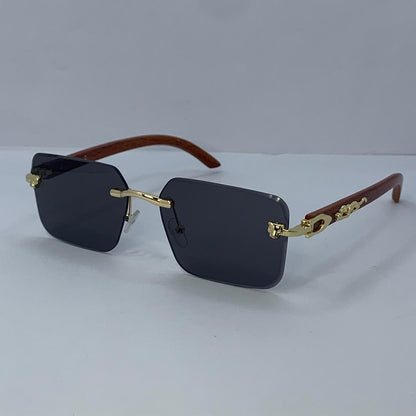 Cartier BO-96465 Wooden Frame Sunglasses | Premium Classic Design