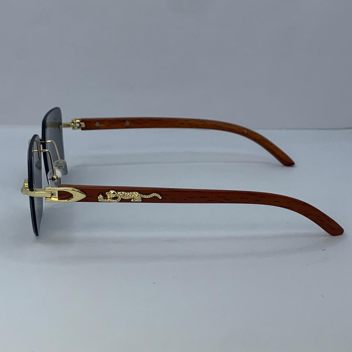 Cartier BO-96465 Wooden Frame Sunglasses | Premium Classic Design