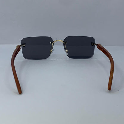 Cartier BO-96465 Wooden Frame Sunglasses | Premium Classic Design